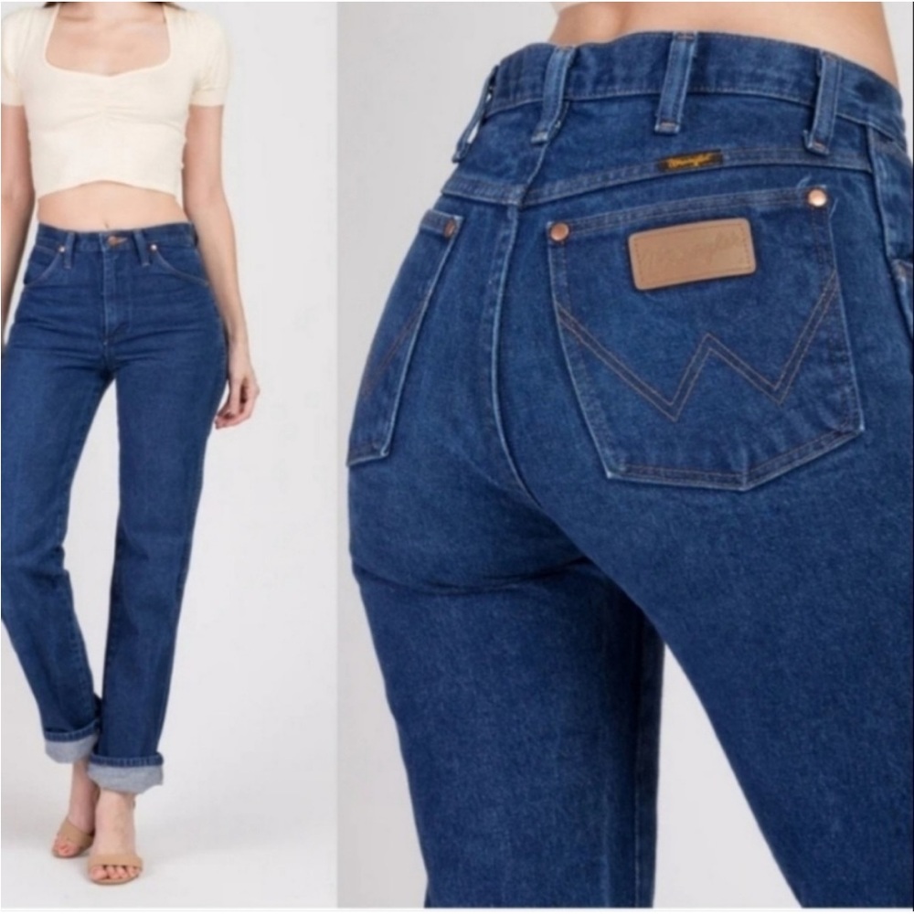 Vintage 90s Wrangler 13MWZ High Rise Size 29x36